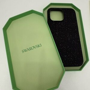 Swarovski Sparkling Black Phone Case